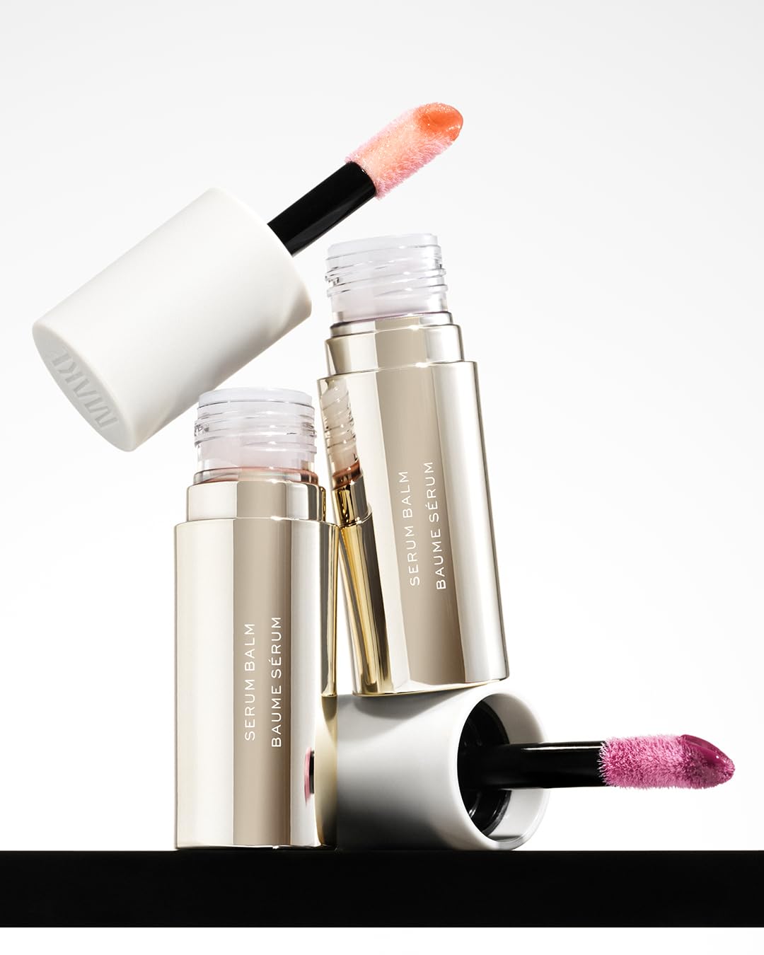 Make Beauty Serum Balm hydrating gloss finish on lips