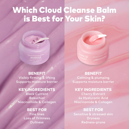 MakeUp Eraser Cloud Cleanse melting balm product label details
