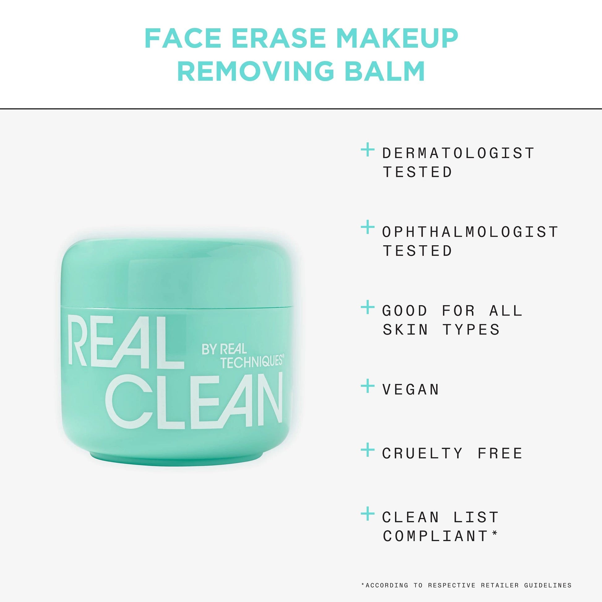 Real Techniques makeup removing balm showing melting effect