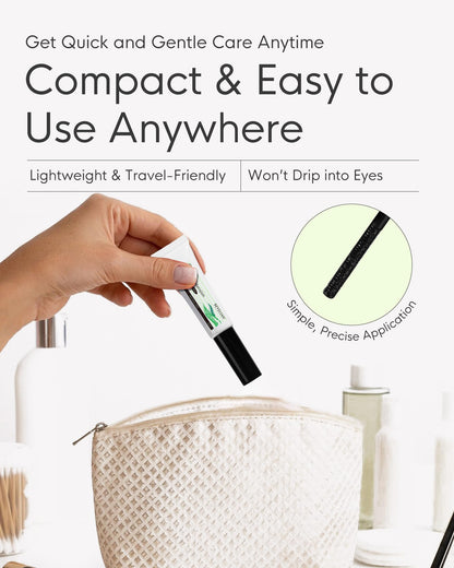 Instructions for using Beyelian extension removal cream
