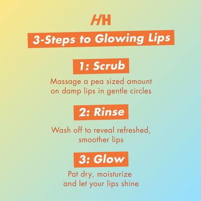 Handmade Heroes vegan lip exfoliant for dark lips