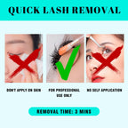 Vavalash sensitive skin eyelash remover label details