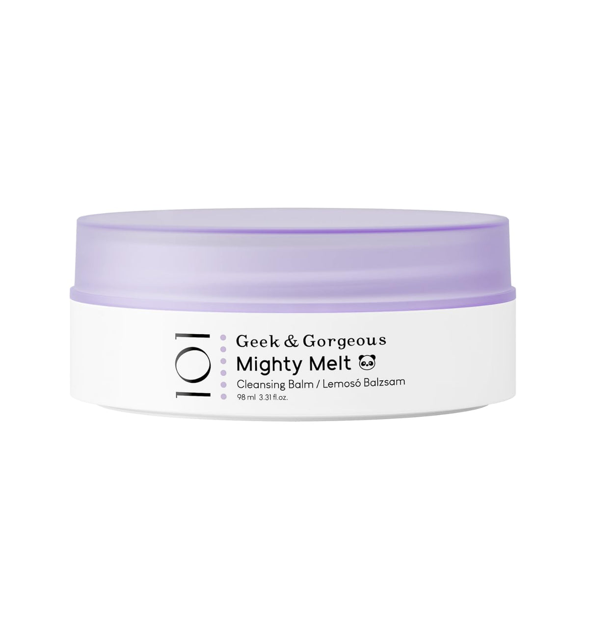 Geek And Gorgeous Mighty Melt Cleansing Balm product texture showcase