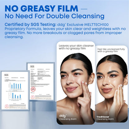 Single-use Ddg cleansing balm pod packaging