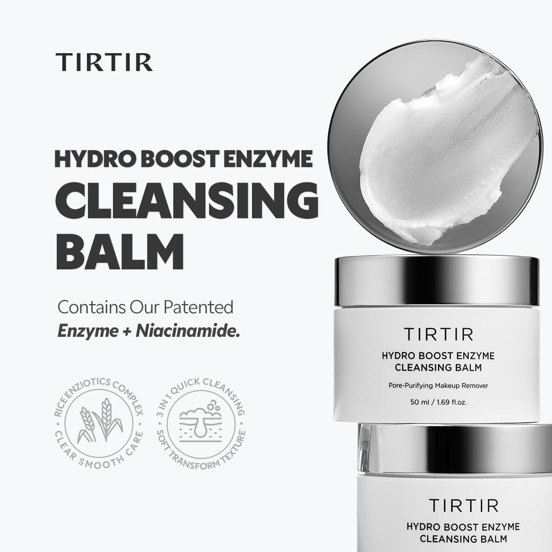 Tirtir Hydro Boost Enzyme Cleansing Balm ingredient highlights