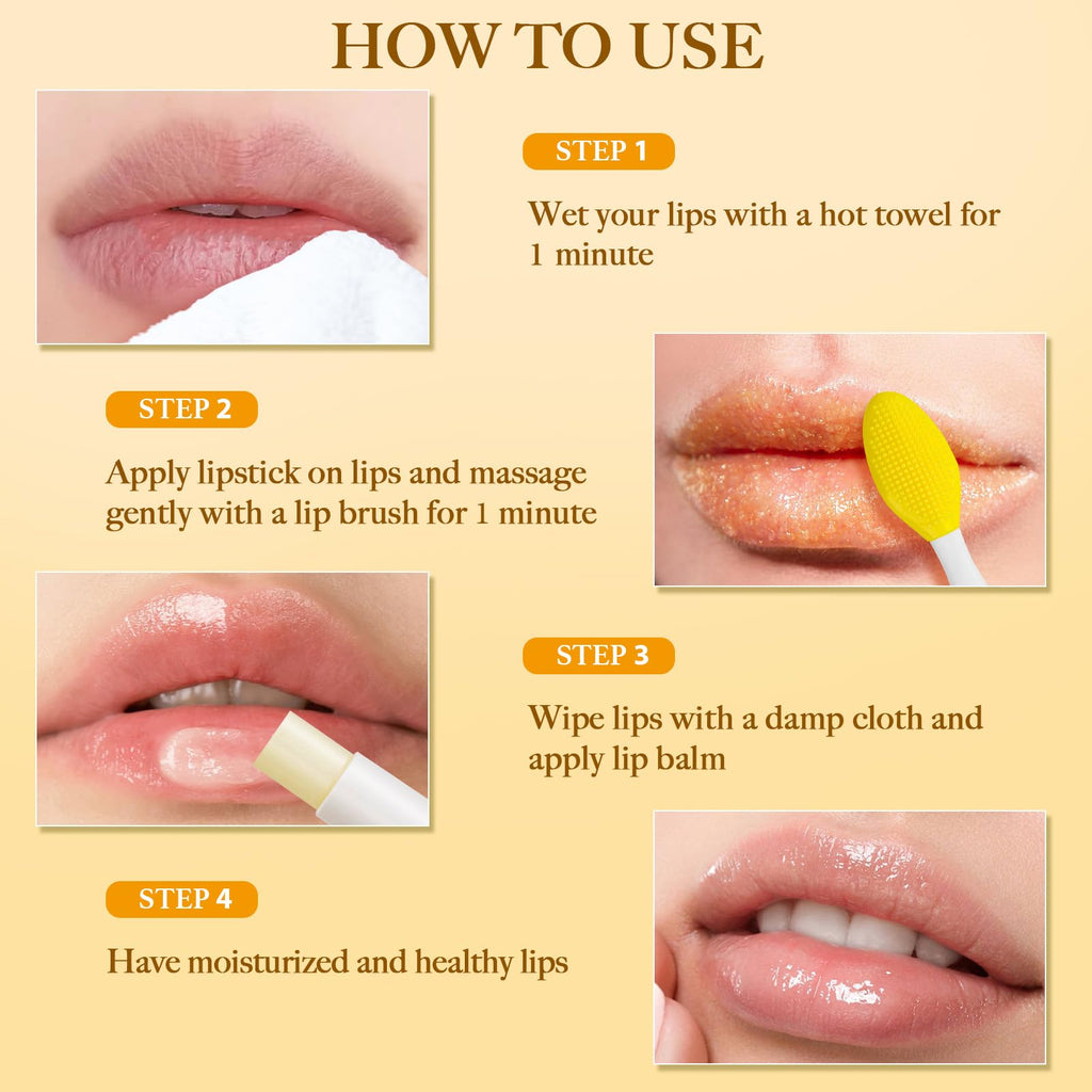 Murend 3 piece lip treatment kit displayed together