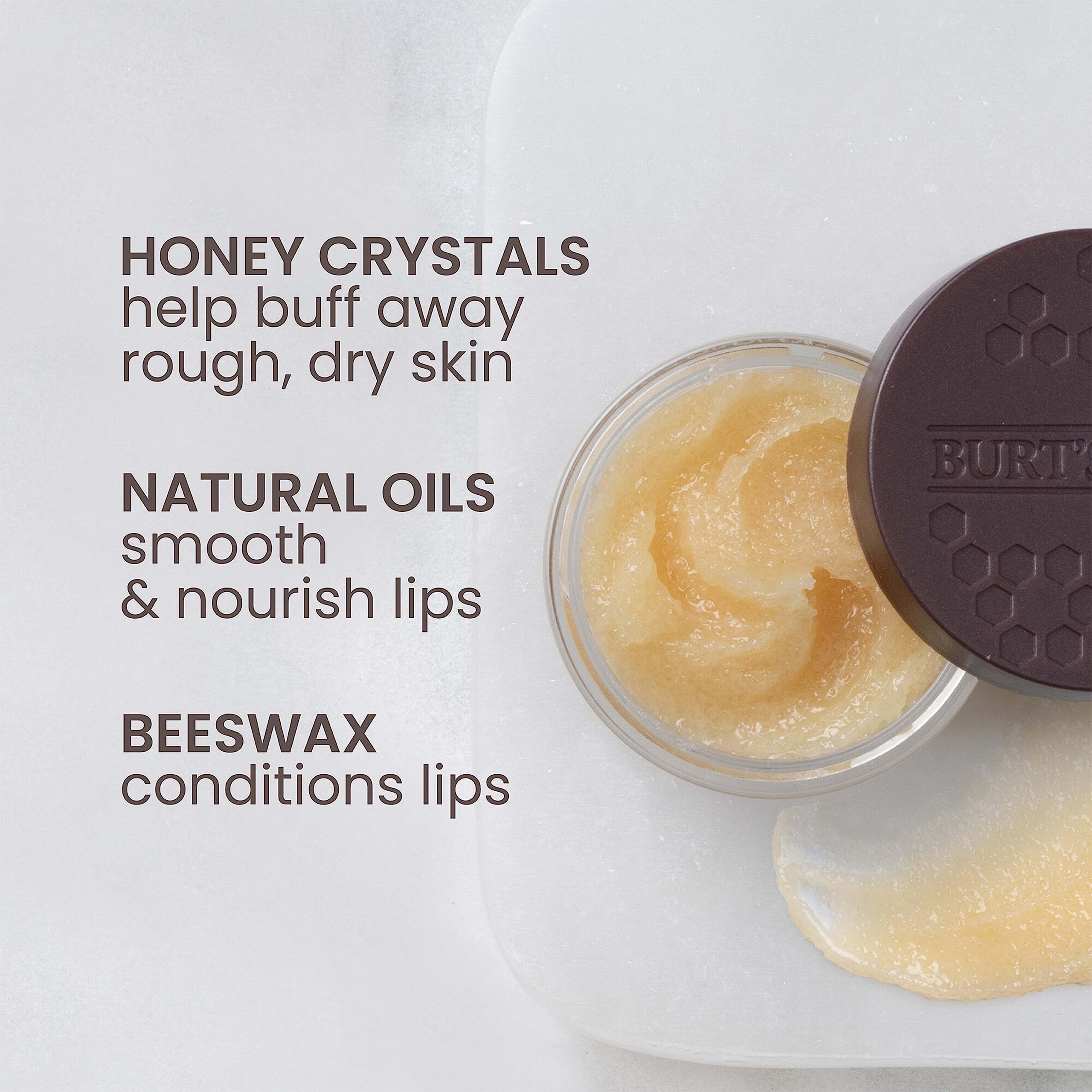 Burt's Bees ceramide infused overnight intensive lip treatment jar for 8 hour hydration