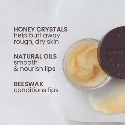 Burt's Bees ceramide infused overnight intensive lip treatment jar for 8 hour hydration