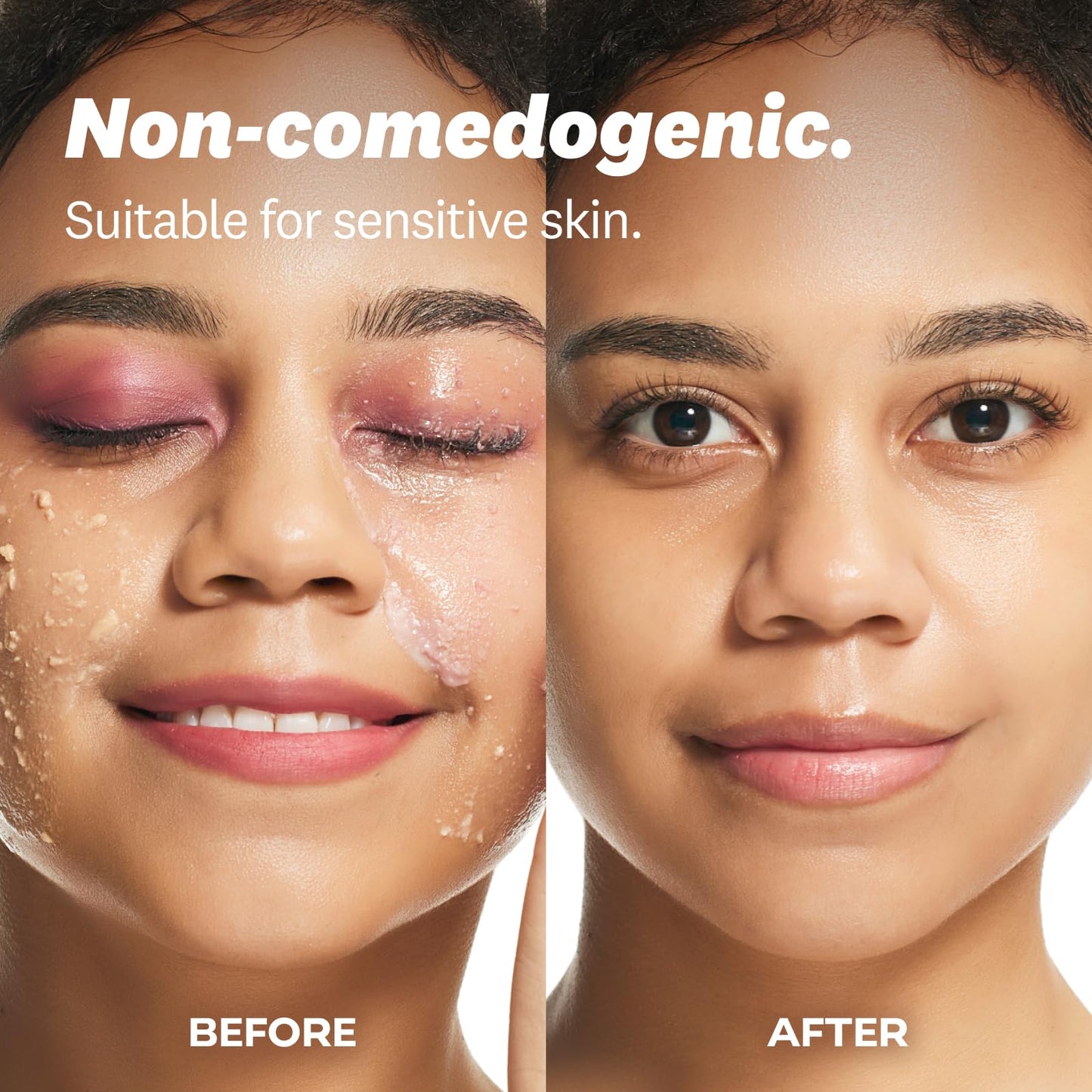 The Face Shop Rice Water Bright Cleansing Balm application on skin