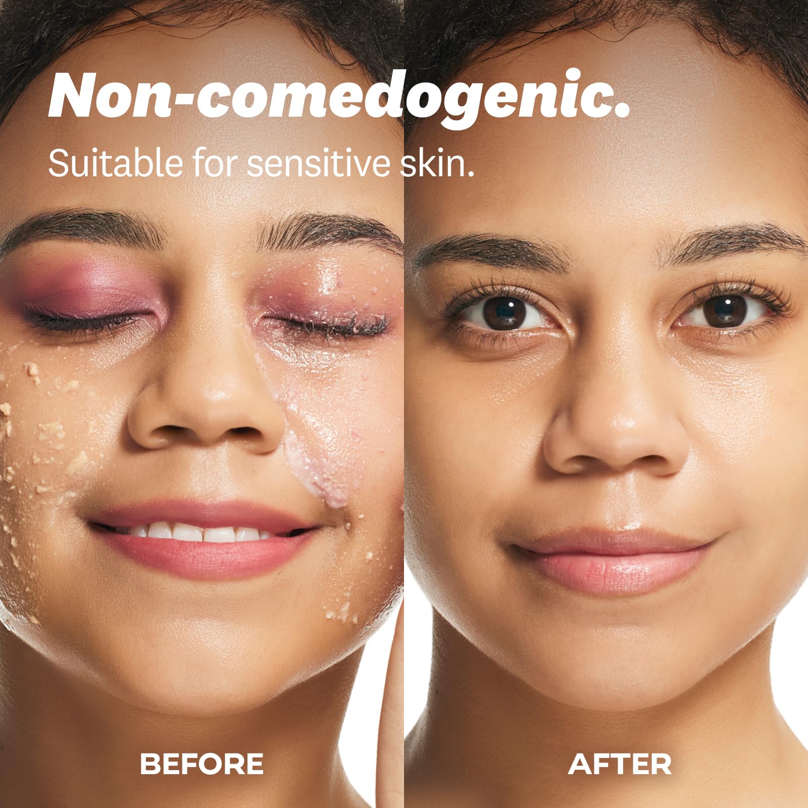 The Face Shop Rice Water Bright Cleansing Balm application on skin