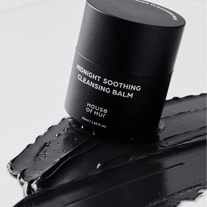 House of Hur cleansing balm texture shot showing sherbet to oil transformation