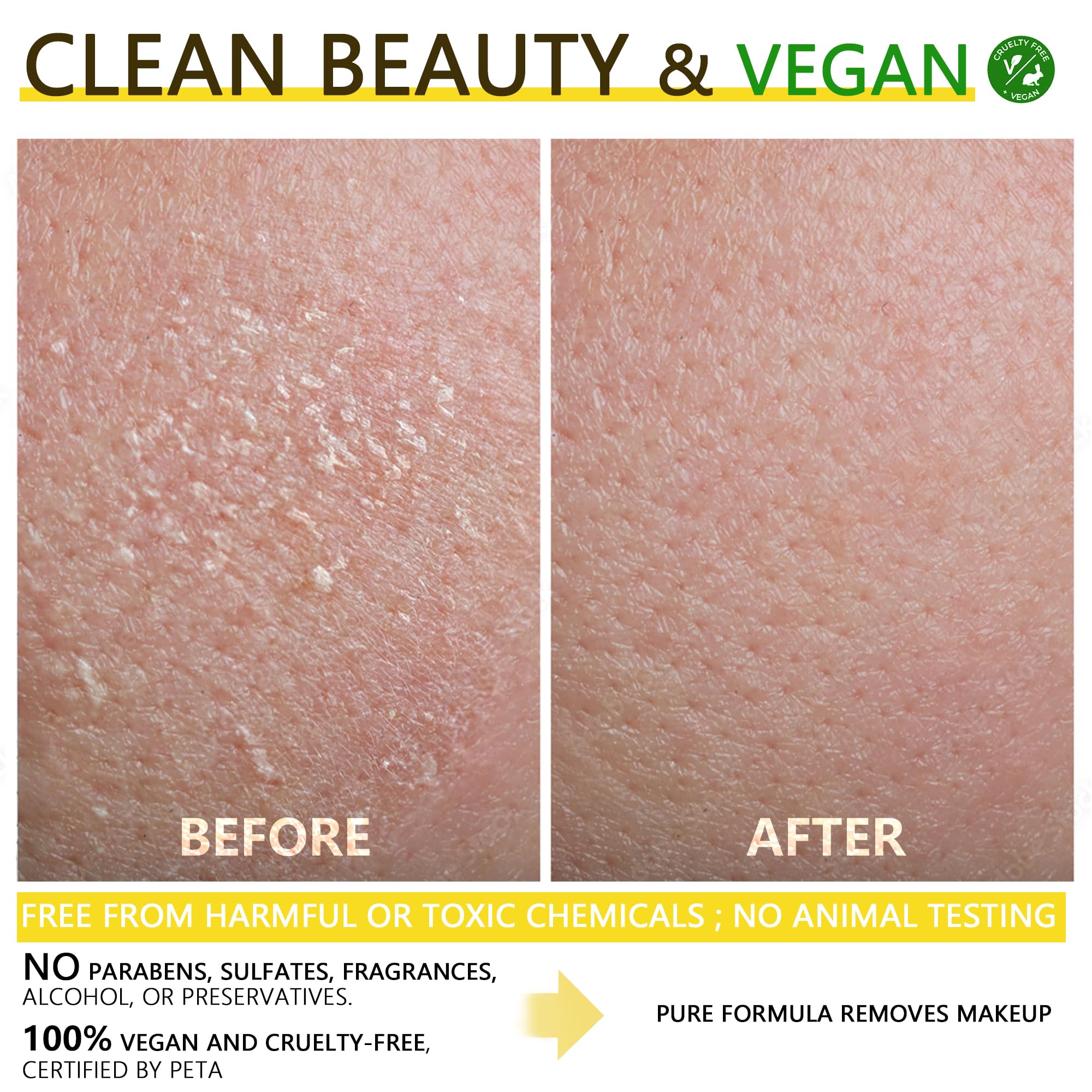 Youfe cleansing balm open container showing solid texture