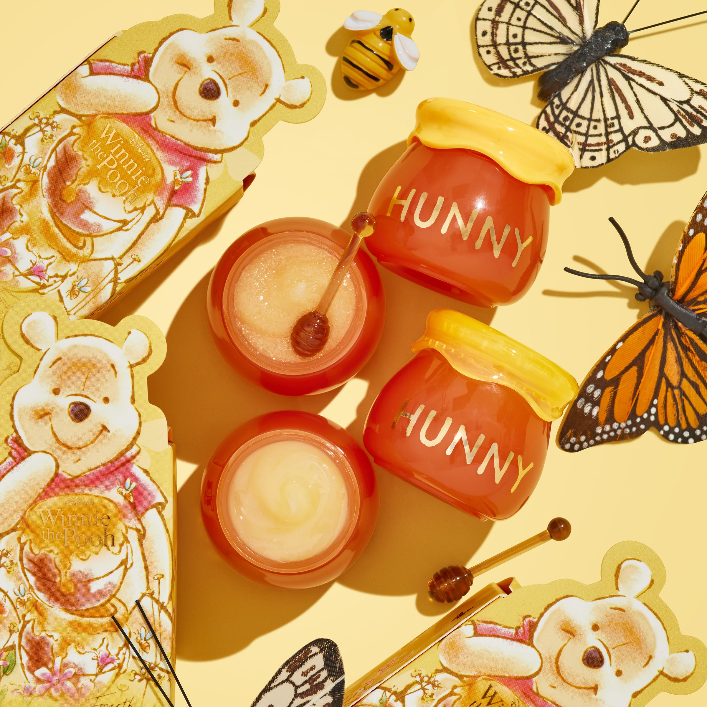 ColourPop Disney collection lip care kit inside jars