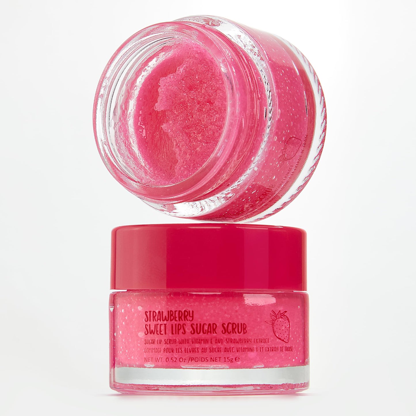 Close up of W7 Lip Legends Sweet Dreams product textures