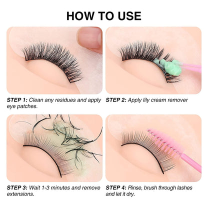 Lashview 5g lash adhesive remover for sensitive skin