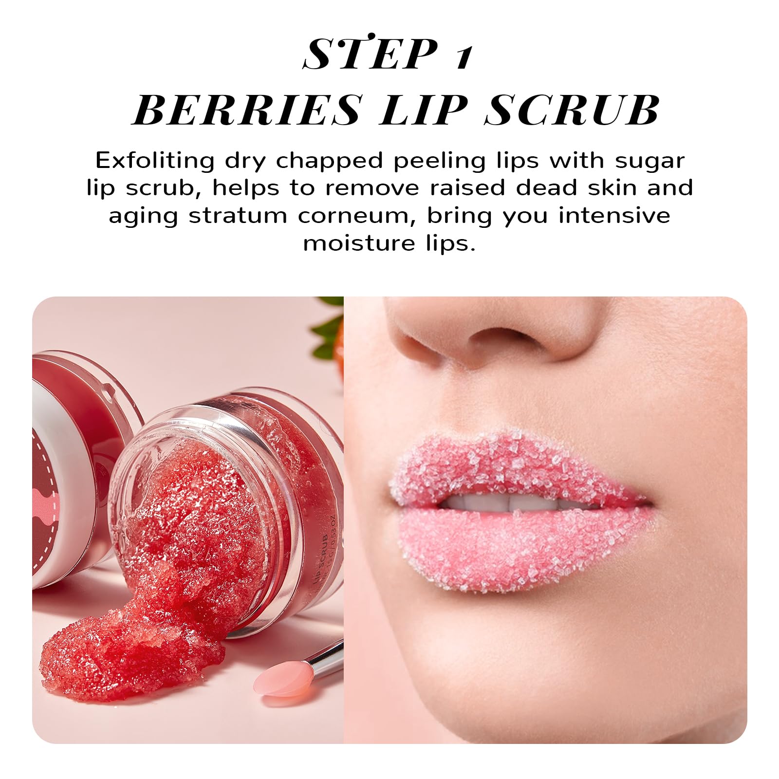 Anairui overnight lip mask application process