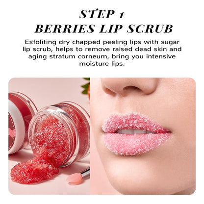 Anairui overnight lip mask application process