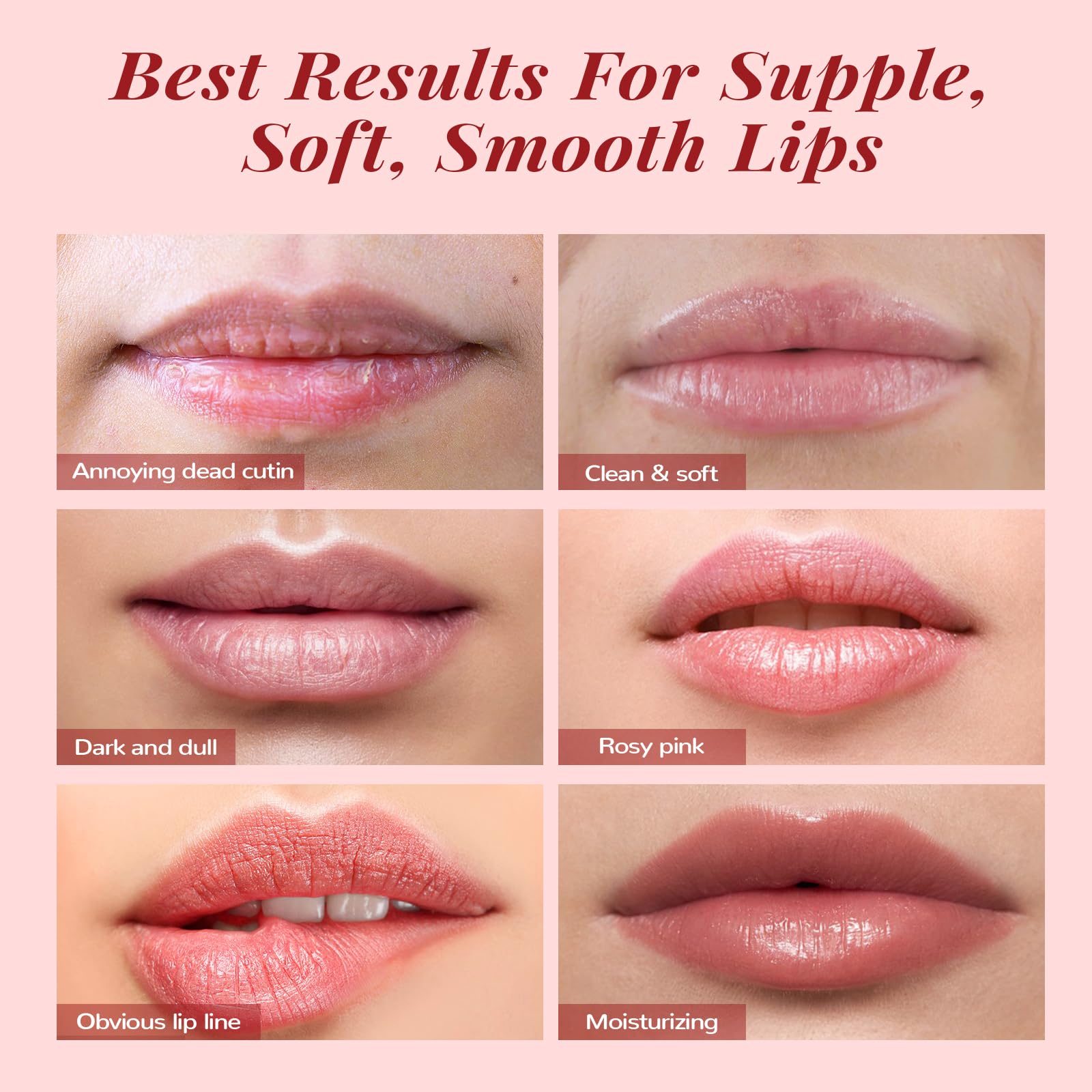 Anairui lip care set ingredients and packaging