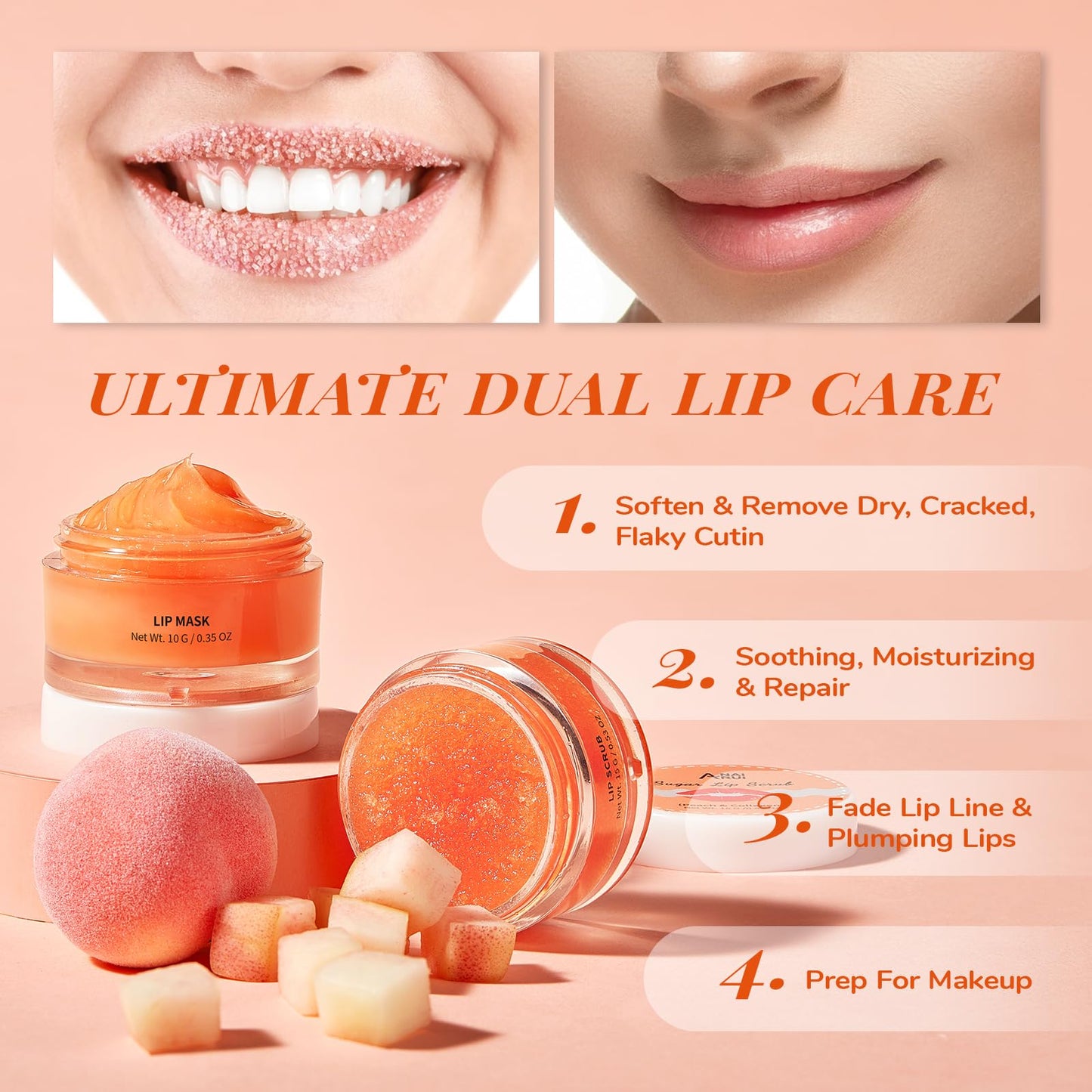 Anai Rui collagen lip sleeping mask open container
