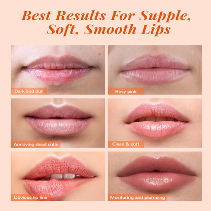 Smooth peach collagen lip mask formula