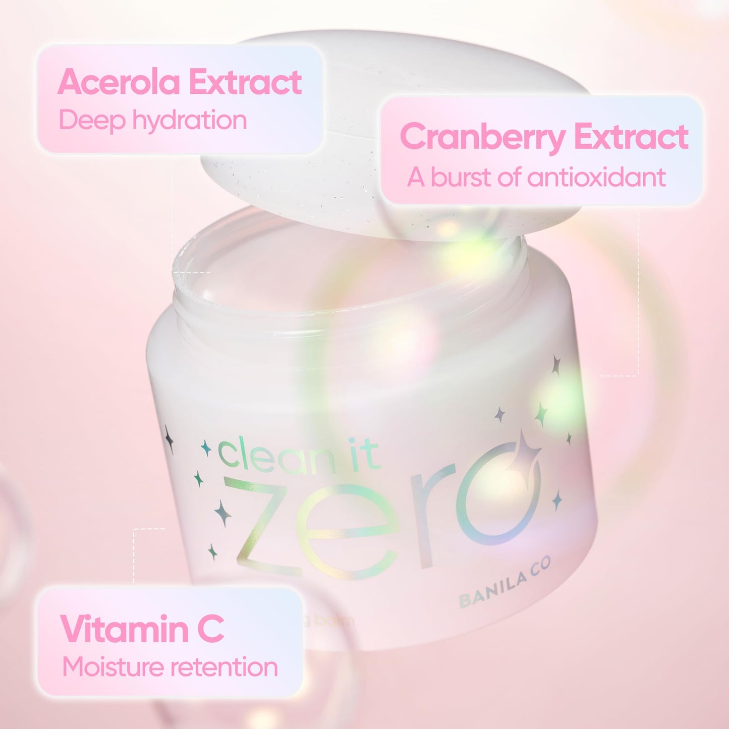 Texture of Banila Co Clean It Zero cleansing balm