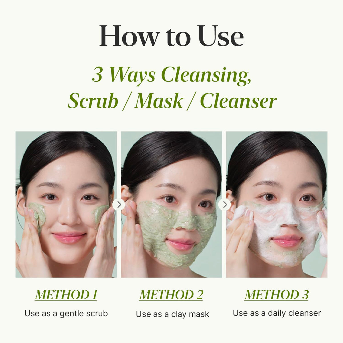CKD Green Plum AHA BHA Clay Mask Cleanser lifestyle skincare setting