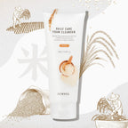 Eunyul Daily Care Rice Foam Cleanser side angle bottle display