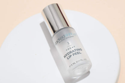 Lifestyle application of StackedSkincare no rinse lip peel