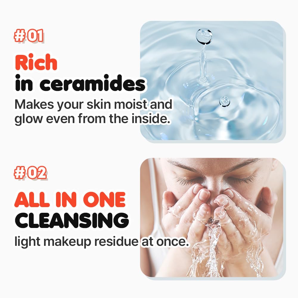 Close up of the dispensing cap on the 5.07 fluid ounce face wash tube.