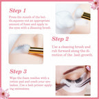 Mererke Pretty Eyelash Extension Cleanser lifestyle application view