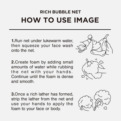 Hanging design of Todoku Japan bubble soap net