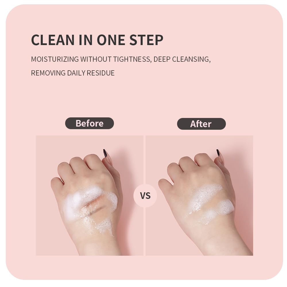Top view of eyelash extension cleanser kit components