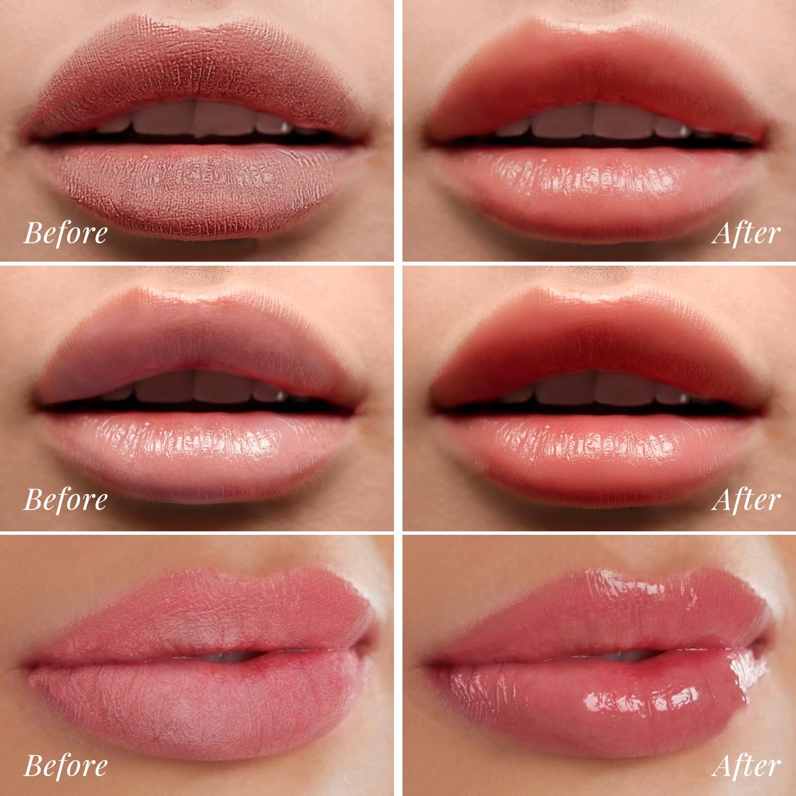 Detailed view of Anrcollect lip scrub and mask 4 piece set