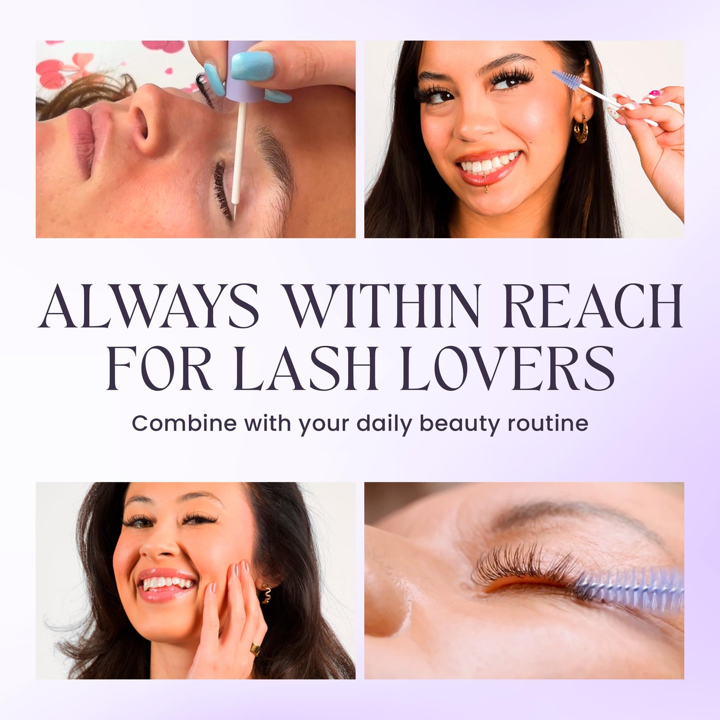 Lash extension aftercare shampoo by LivBay