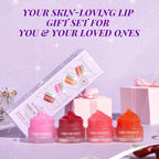 Anrcollect lip care set texture and formula showcase