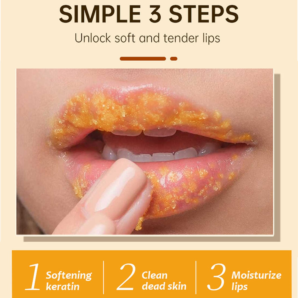 Yjlyqf lip scrub with aloe vera product display