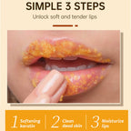 Yjlyqf lip scrub with aloe vera product display