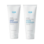 Atomy Deep Cleanser and Foam Cleanser bottles displayed side by side