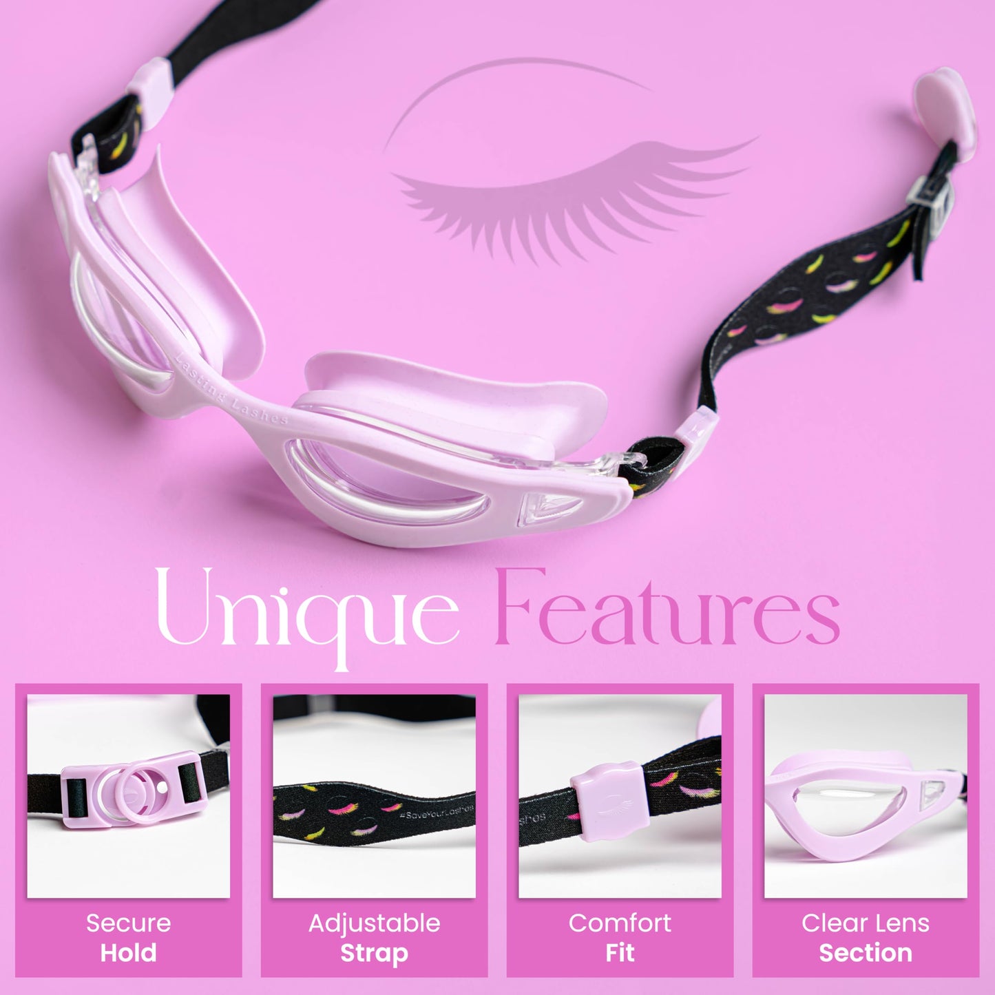 Lasting Lashes eyelash shield in protective packaging