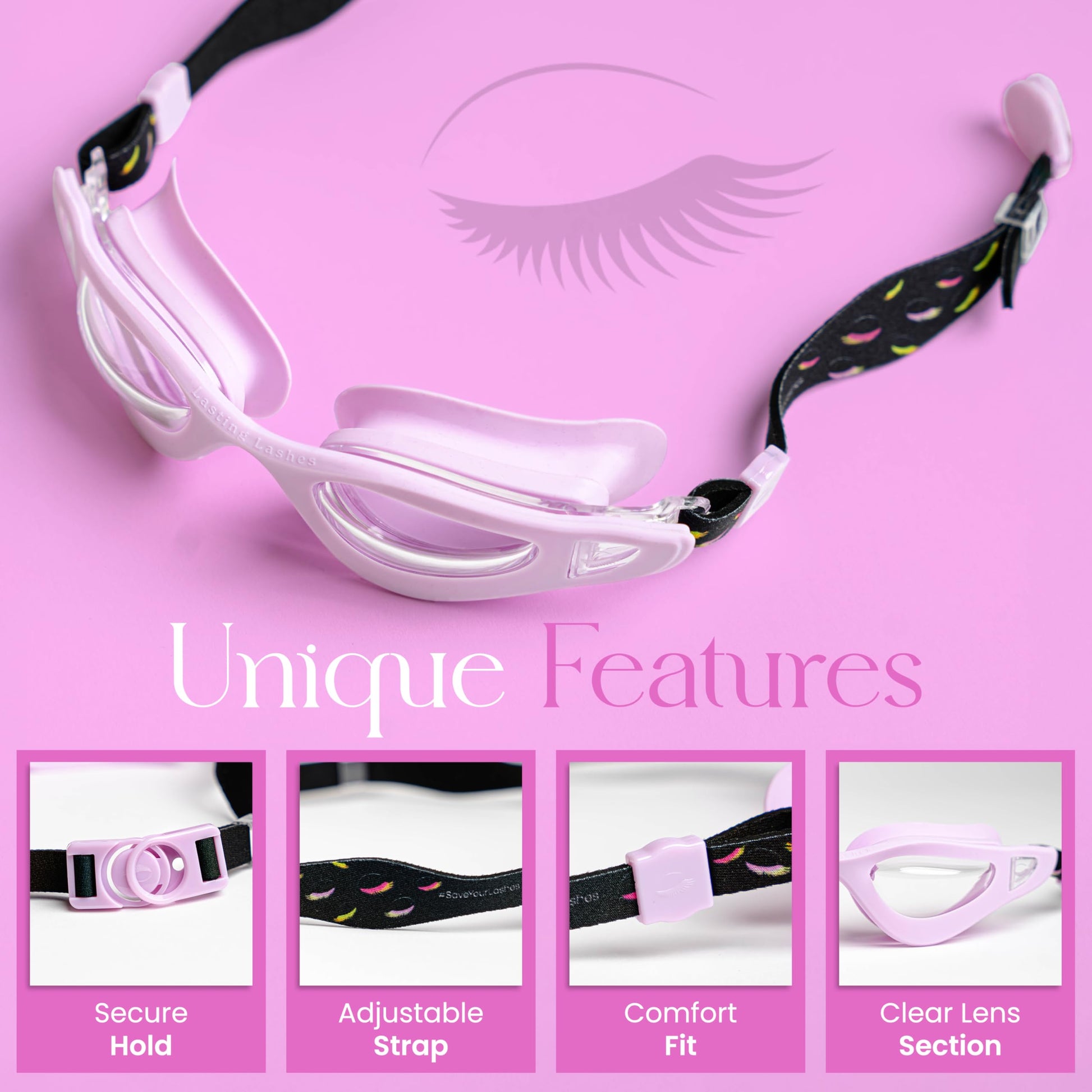 Lasting Lashes eyelash shield in protective packaging