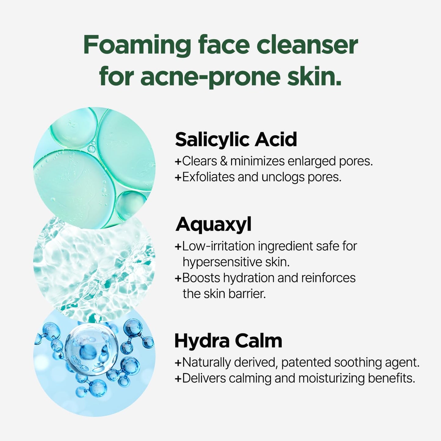 Pongdang Korean skincare pore cleansing foam