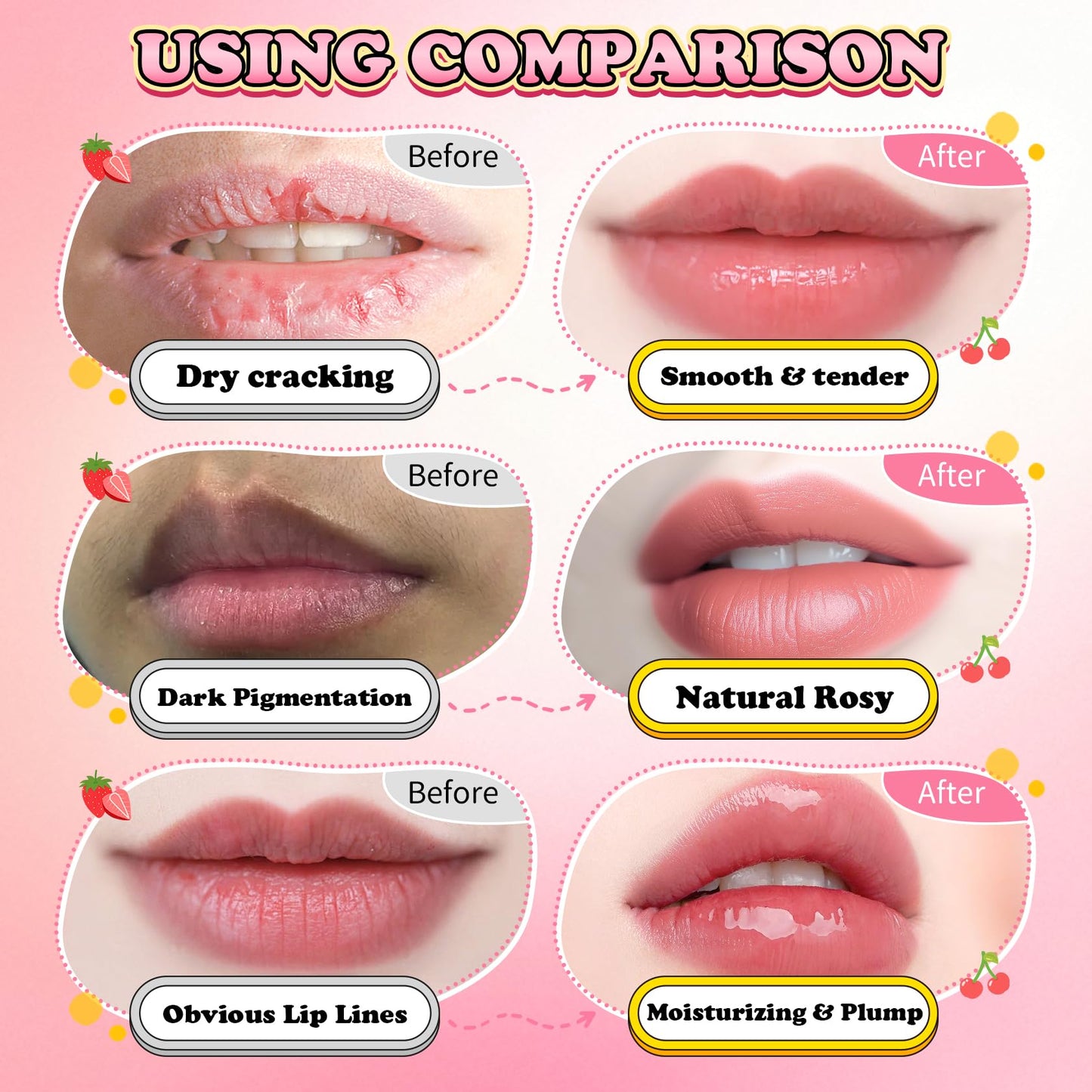 Deepmind lip scrub and mask textures with applicator