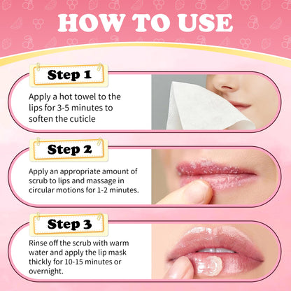 Deepmind skincare set for smooth lips