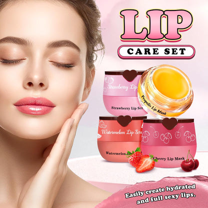 Deepmind honey pot lip balm and scrub packaging