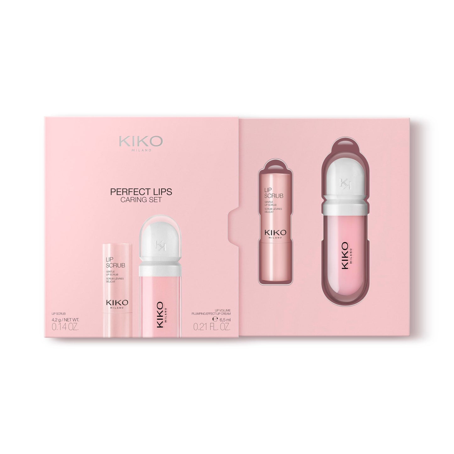 Perfecting volume enhancing lip cream with applicator