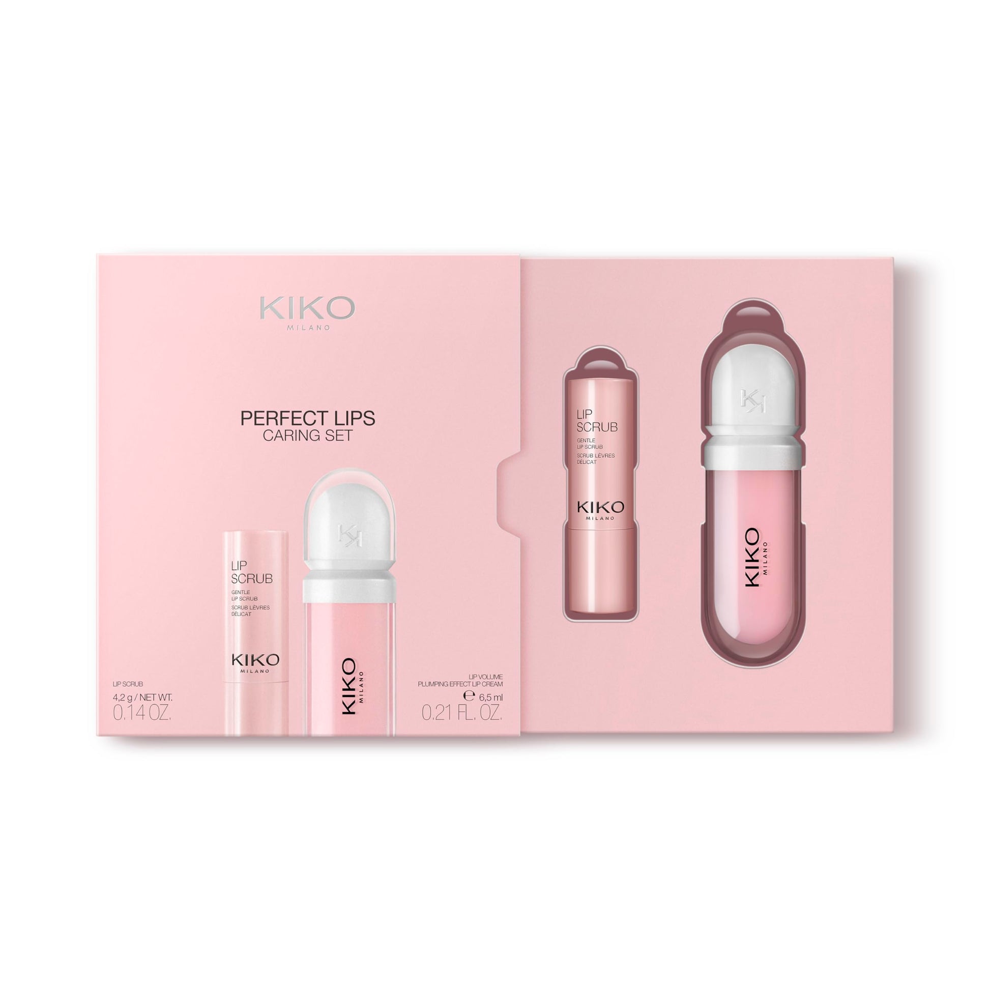 Perfecting volume enhancing lip cream with applicator