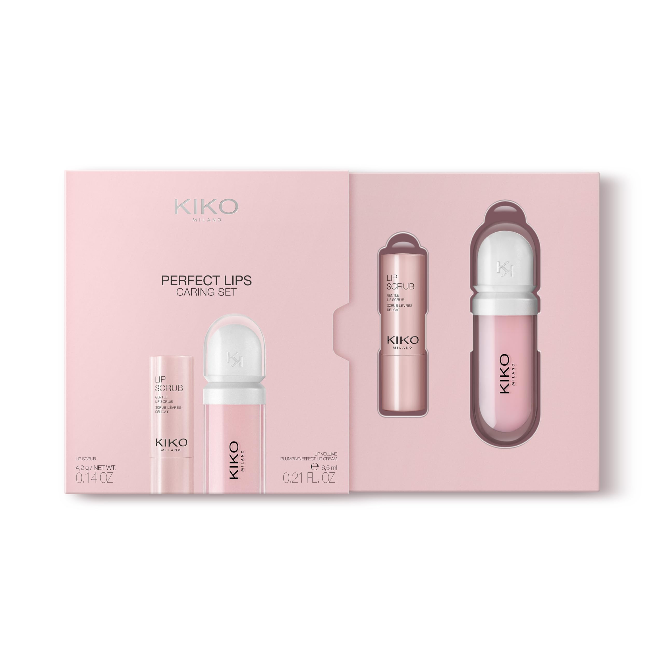 Perfecting volume enhancing lip cream with applicator