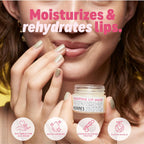 Handmade Heroes lip care set packaging box details