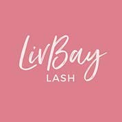 LivBay luxury eyelash extension cleanser bottle standing upright