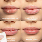 Palladio lip exfoliator stick packaging detail